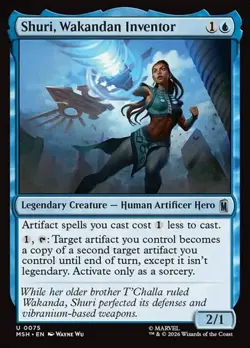 1x Shuri, Wakandan Inventor - Foil NM Eng MTG - Marvel Super Heroes - Image 1