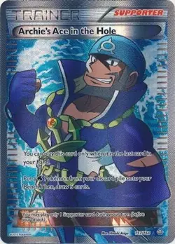 Pokemon TCG Archie's Ace in the Hole 157/160 Ultra Rare Primal Clash [Near Mint] - Image 1