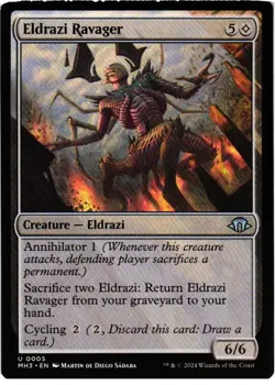 Eldrazi Ravager 5 UC Modern Horizons 3 NM MTG - Image 1