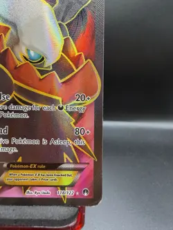 Darkrai EX - 118/122 - Pokemon Breakpoint XY Full Art Ultra Rare Card MP - Image 4