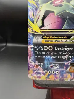 Mega M Tyranitar EX 43/98 XY Ancient Origins Holo Ultra Rare 2015 Pokemon HP - Image 4
