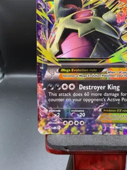 Mega M Tyranitar EX 43/98 XY Ancient Origins Holo Ultra Rare 2015 Pokemon HP - Image 5