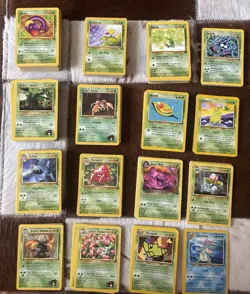 Vintage Lot Pokemon Bulk- Common/Uncommon. Fossil, Jungle, Team Rocket, Neo, Etc - Image 1