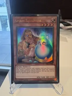YuGiOh Spirit Sculptor Ultra Rare 1st Edition RIRA-EN034 - Image 1