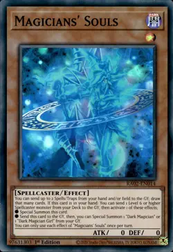 Magicians' Souls - Super Rare 1st Edition RA02-EN014 - NM - YuGiOh - Image 1