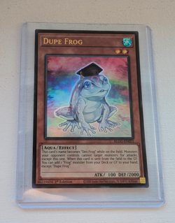 Dupe Frog BLGG-EN055 Ultra Rare 1st Edition Yugioh - Image 1