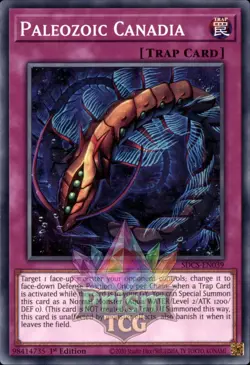 1st Ed Paleozoic Canadia SDCS-EN039 Yugioh - Image 1