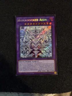 Hyperinvoked Aeon - CORI-EN033 - Secret Rare YuGiOh - Image 1
