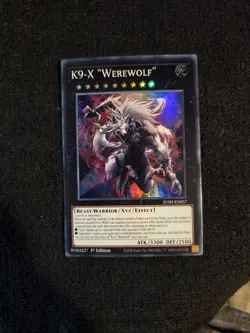 K9-X "Werewolf" - JUSH-EN037 - Super Rare - YuGiOh - Image 1