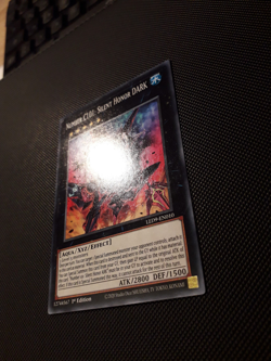 Yu-Gi-Oh! Number C101: Silent Honor DARK, LED9-EN010, Common. 1. Ed., Engl., NM - Image 3