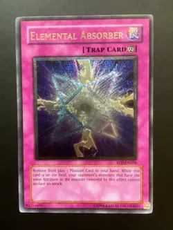 YUGIOH - ELEMENTIAL ABSORBER - EOJ-EN056 - ULTIMATE RARE - NEAR MINT - VO ENEMY - Image 2