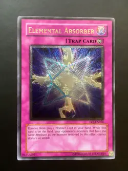 YUGIOH - ELEMENTIAL ABSORBER - EOJ-EN056 - ULTIMATE RARE - NEAR MINT - VO ENEMY - Image 3