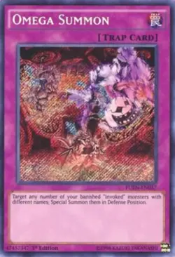 Omega Summon - FUEN-EN037 - NM/VLP - Secret Rare - 1st ed - Yugioh - Image 1