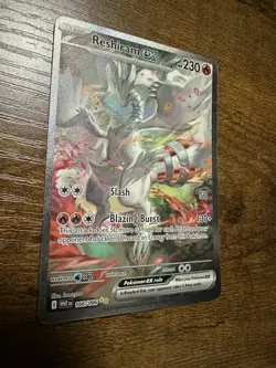 Reshiram Ex 166/086 - Special Illustration Rare - White Flare - Pokemon FRESH - Image 1