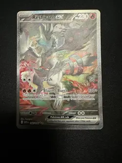 Reshiram Ex 166/086 - Special Illustration Rare - White Flare - Pokemon FRESH - Image 3