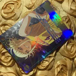 Himiko Toga My Hero Academia LA LAKERS ACG Anime Waifu Holo Girl Card - Image 3