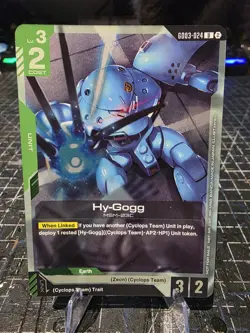 Hy-Gogg Foil alt - GD03-024 - Gundam Card Game - Store Participation Pack 05 - Image 1