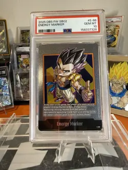 Dragon Ball Super Card Game 2025 DBS FW SB02 Energy Marker E-88 Foil PSA 10 - Image 1