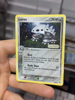 Lairon 38/92 EX Legend Maker 2006 Reverse Holo Pokemon Card - Image 4