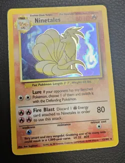 Ninetales 12/102 * Pokemon Card Holo 1999 - Image 1