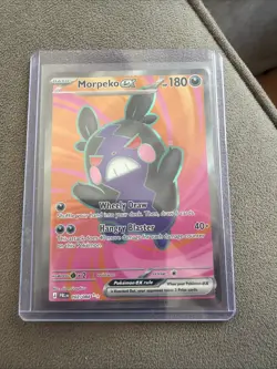 Morpeko ex 102/084 Pitch Black PBL Holo Rare Pokemon Card NM - Image 1