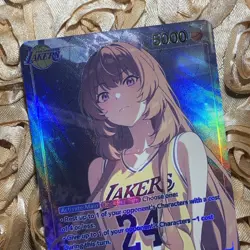 Raphtalia The Rising of the Shield Hero LA LAKERS ACG Anime Waifu Holo Girl Card - Image 2
