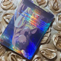 Raphtalia The Rising of the Shield Hero LA LAKERS ACG Anime Waifu Holo Girl Card - Image 3