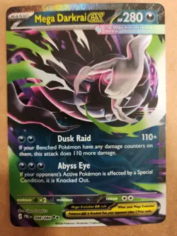 Pokemon Card Mega Darkrai ex 048/084 - Double Rare - SV Pitch Black - Image 1
