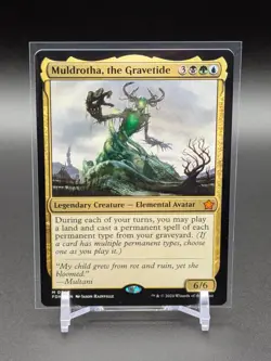 MULDROTHA, THE GRAVETIDE 243 - Foundations Mythic NM - - Image 1
