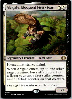 Abigale, Eloquent First-Year Regular Lorwyn Eclipsed NM - Image 1