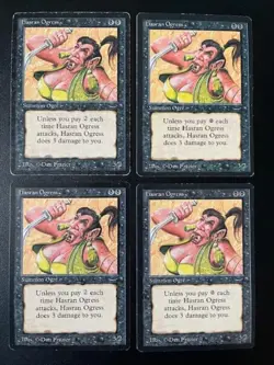 MTG- Hasran Ogress x4 - Arabian Nights - Image 1