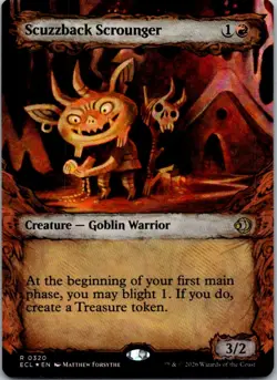Scuzzback Scrounger (Showcase) Foil Lorwyn Eclipsed NM - Image 1