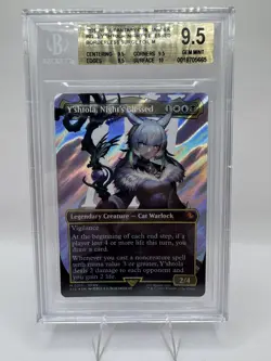 Y'shtola, Night's Blessed (Borderless) (Surge Foil) BGS9.5 0215 - Image 1