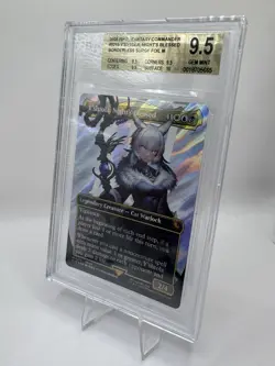 Y'shtola, Night's Blessed (Borderless) (Surge Foil) BGS9.5 0215 - Image 3