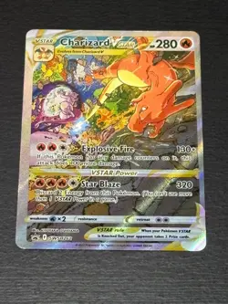 Charizard VSTAR SWSH262 Holo Promo Sword & Shield Promo Pokemon NM - Image 1