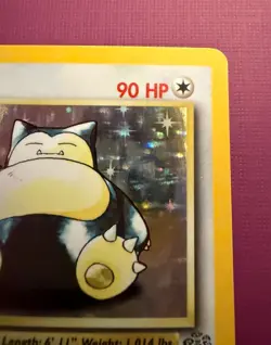 🔥 1999 Pokemon Snorlax Jungle Holo #11 WOTC Raw Excellent 🔥 - Image 4