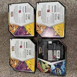 Pokemon Tins Empty Lot Of 4 - Image 2