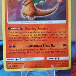 Pokemon TCG Charizard SM226 Holo Rare Promo LP ++ - Image 3
