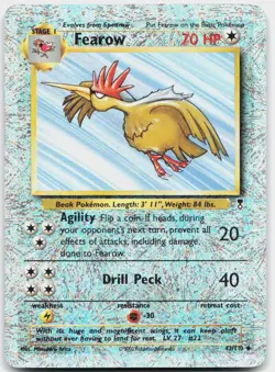 Fearow 42/110 Uncommon Legendary Collection Pokemon Reverse Holo Heavily Played - Image 1