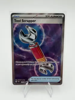 Tool Scrapper 115/086 Ultra Rare Chaos Rising Pokemon Holo Near Mint - Image 1