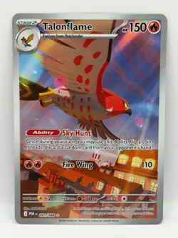 Talonflame 091/088 Perfect Order NM Illustration Rare Pokemon TCG - Image 1