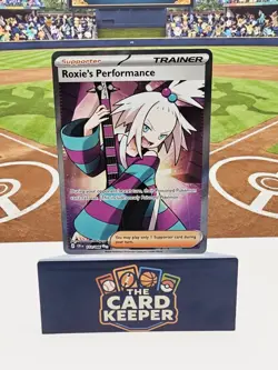 Roxie's Performance 112/086 Ultra Rare ME04: Chaos Rising Pokemon - Image 1
