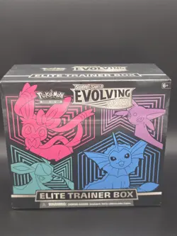 Pokemon TCG: Sword & Shield – Evolving Skies Elite Trainer Box - Factory Sealed - Image 1