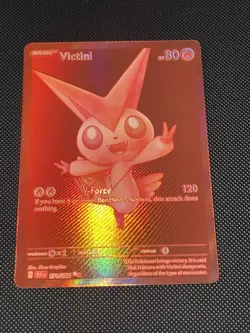 Victini Red RARE 171/086 Pokemon English White Flare Black Bolt PACK FRESH - Image 1