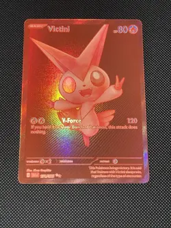 Victini Red RARE 171/086 Pokemon English White Flare Black Bolt PACK FRESH - Image 2
