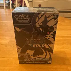 Pokemon TCG Scarlet & Violet—Black Bolt Booster Bundle Box (6 Packs) 2025 - Image 1