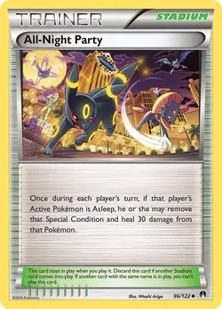All-Night Party [BKP Reverse Holofoil - 96/122MP - Image 1