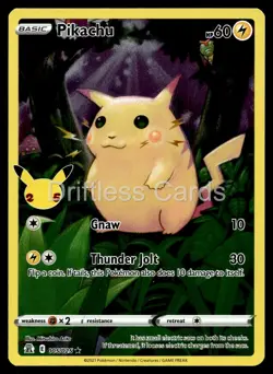 Pikachu 005/025 Holo Rare Celebrations Pokemon NM/M - Image 1