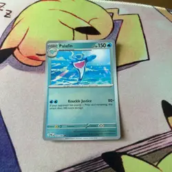 Palafin 022/084 Uncommon Pitch Black Pokemon Reverse Holo Near Mint - Image 1