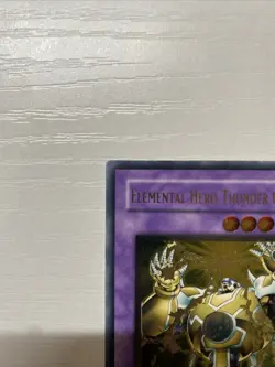 Yu-Gi-Oh! - 1st Edition TLM-EN036 E.Hero Thunder Gaint - Ultimate Rare VLP/NM - Image 3